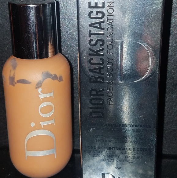 dior backstage foundation 5w